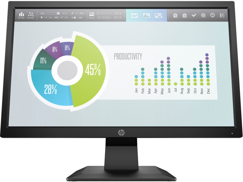 HP P204v 19.5-Inch HD Monitor