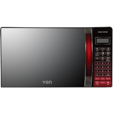 VON VAMG-20DGB Digital Grill Microwave Oven