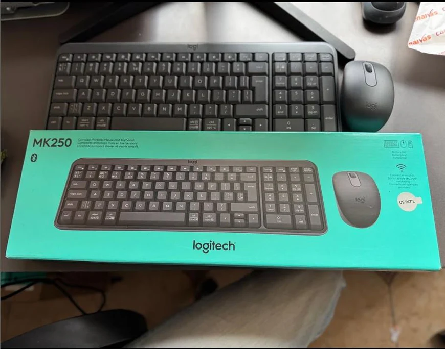 Logitech MK250 Bluetooth Wireless Mouse and Keyboard