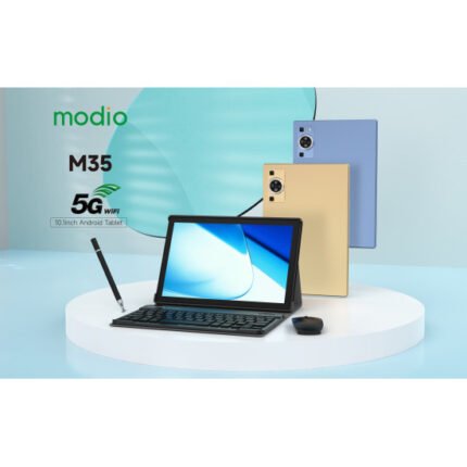 Modio M35 5G tablet with keyboard, mouse and stylus