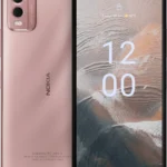 Nokia C32 Beach Pink front and back