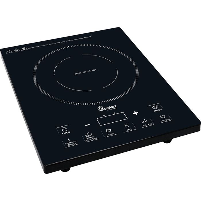 INDUCTION COOKER +FREE NON STICK 24 CM PAN INSIDE BLACK- RM/381