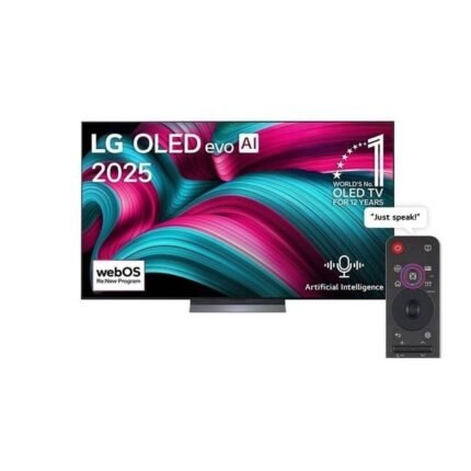 77 inch LG OLED evo AI C5 4K 144Hz Smart TV AI Magic remote webOS25 2025