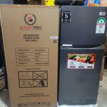 SmartPro SFR150-DT-I 121L Double Door Refrigerator