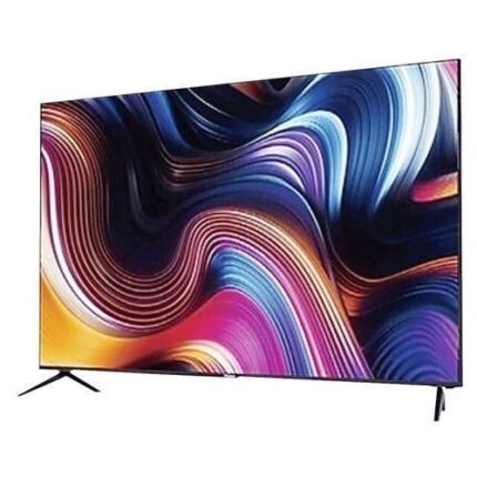 SolarMax 55-inch frameless Android smart TV seller photograph, illustrative supplier image; confirm exact stocked model