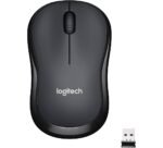 Logitech M220 Silent Mouse, Wireless Black