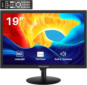 71zRbWzIZ8L._AC_SY300_SX300_QL70_FMwebp_ 19 Inch HD+ Monitor 1440x900 75Hz VGA HDMI Audio TN With Bezel