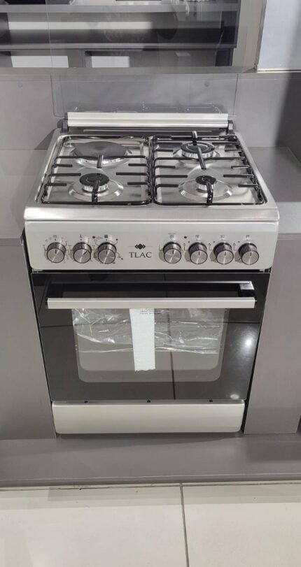 TLAC 60x60 3+1 standing cooker with gas sensor