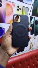 Iphone 12 pro leather magsafe case