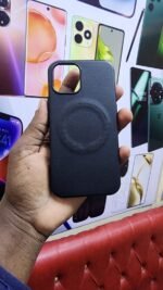 Iphone 12 pro leather magsafe case