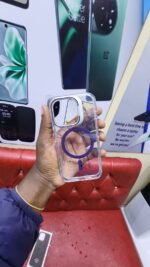 Clear Magnetic Case for iPhone 15 Pro