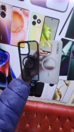 Clear Magnetic Case for iPhone 15 Pro Max
