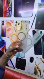 Clear MagSafe Case for iPhone 13 Pro Max with Magnetic Ring