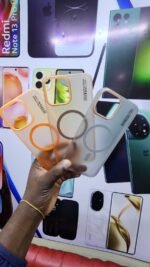 Clear MagSafe Case for iPhone 13 Pro Max with Magnetic Ring