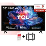 TCL 55″ 55V6D (New 2026) Google 4k HDR Smart TV