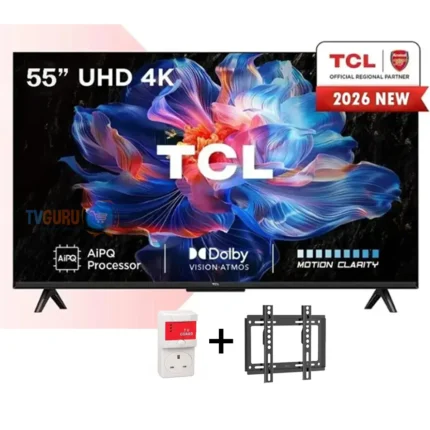 TCL 55″ 55V6D (New 2026) Google 4k HDR Smart TV