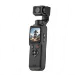 4K Ultra HD smart pocket camera with 3-axis gimbal and face tracking
