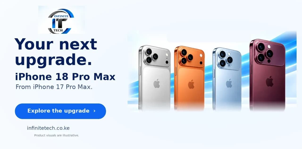 Apple iPhones available at Infinite Tech Kenya