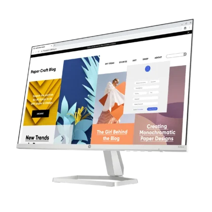 HP Series 5 524sw 23.8-inch FHD white monitor official HP product image
