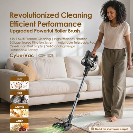 Oraimo CyberVac OSV-102B cordless stick vacuum official product image