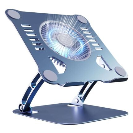 Baseus laptop and mobile stand 2 in 1 with cooling fan