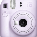 Fujifilm instax mini 12 instant camera lilac purple front view