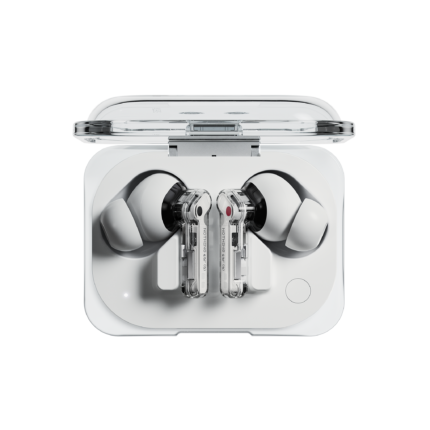 Nothing Ear (a) B162 white ANC true wireless earbuds and charging case