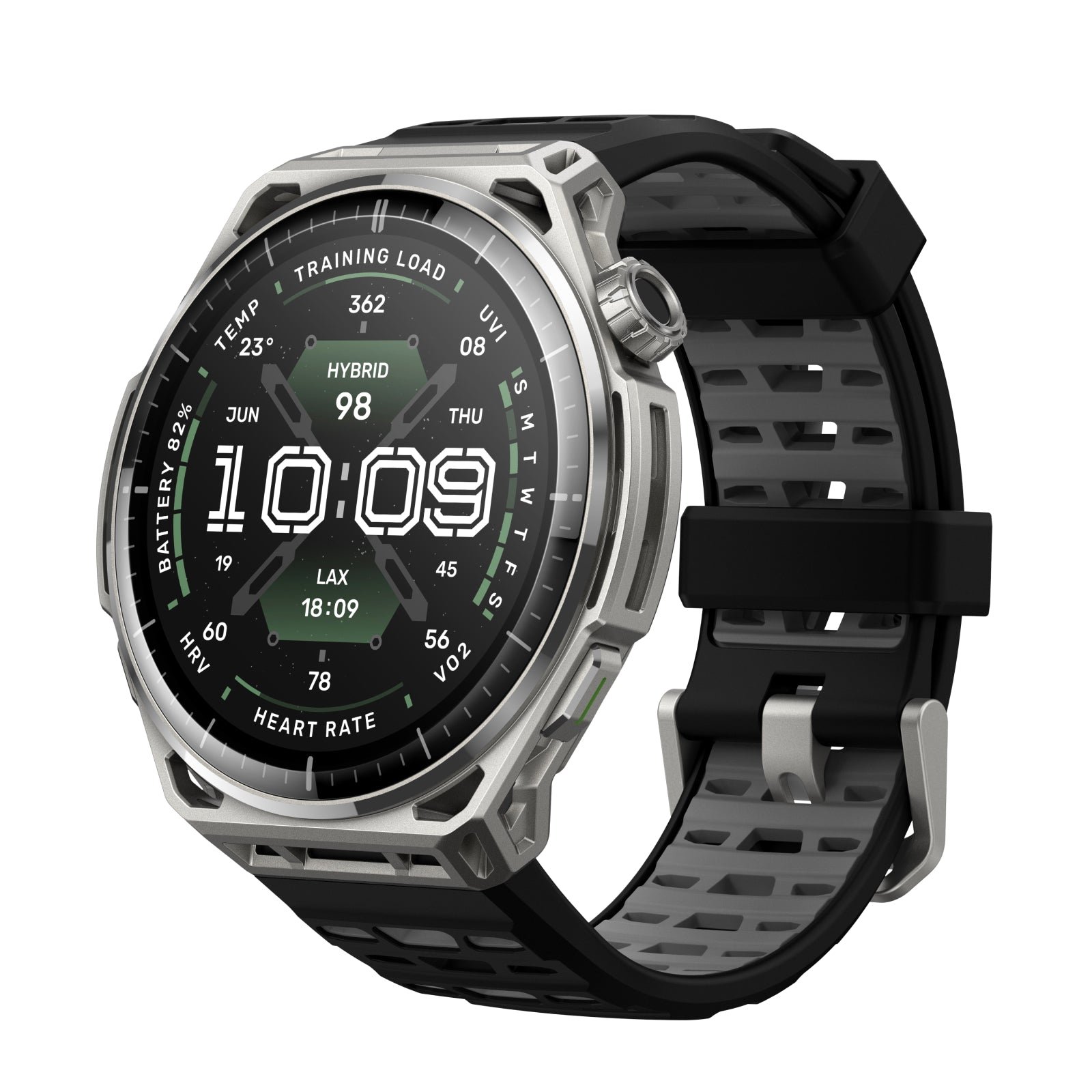 Amazfit Balance 3 Stainless Steel Smartwatch – main view Amazfit Balance 3 Stainless Steel Smartwatch – main product view