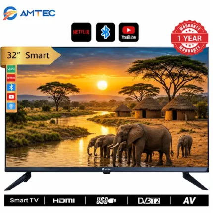 AMTEC 32R1S 32-Inch AC/DC Smart Android TV in Kenya