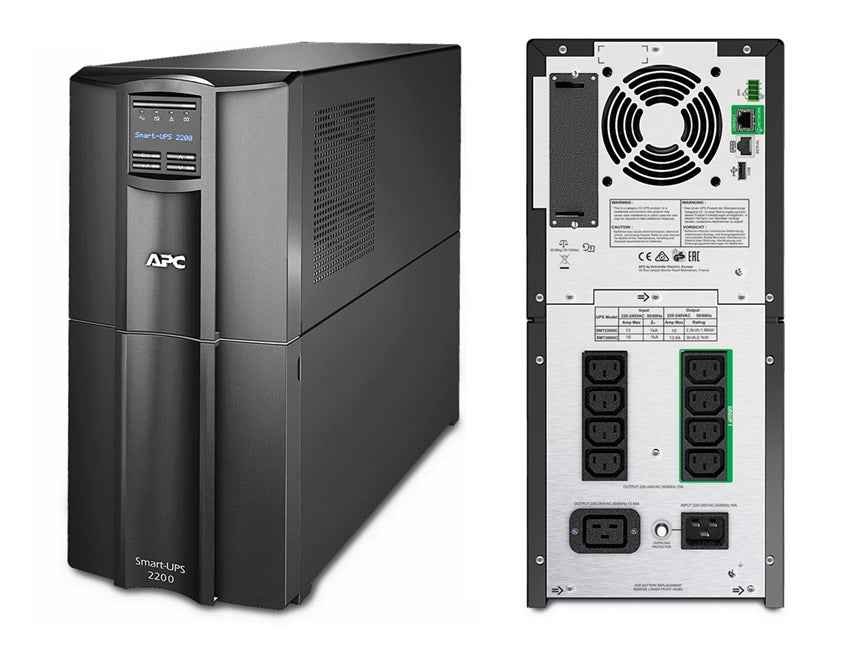 APC 2200VA UPS | product-family reference APC Smart-UPS SMT2200IC 2200VA reference image; Infinite Tech supplied APC 2200VA exact part number not verified