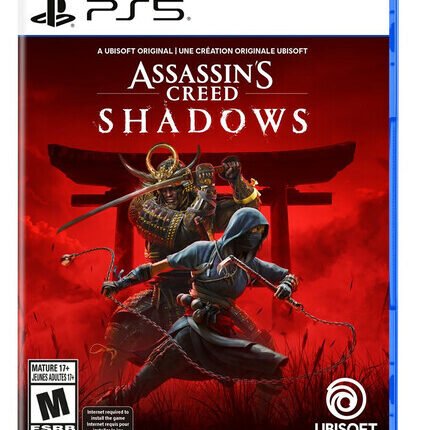 Assassin's Creed Shadows PS5 game cover