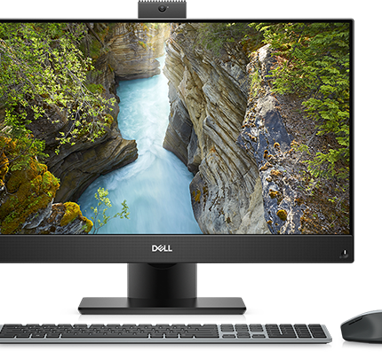 Dell OptiPlex 7490 24-inch All-in-One front view