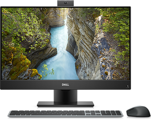 Dell OptiPlex 7490 24-inch All-in-One front view