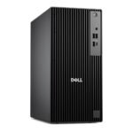 Dell Pro Tower QCT1250 black desktop chassis angled front view