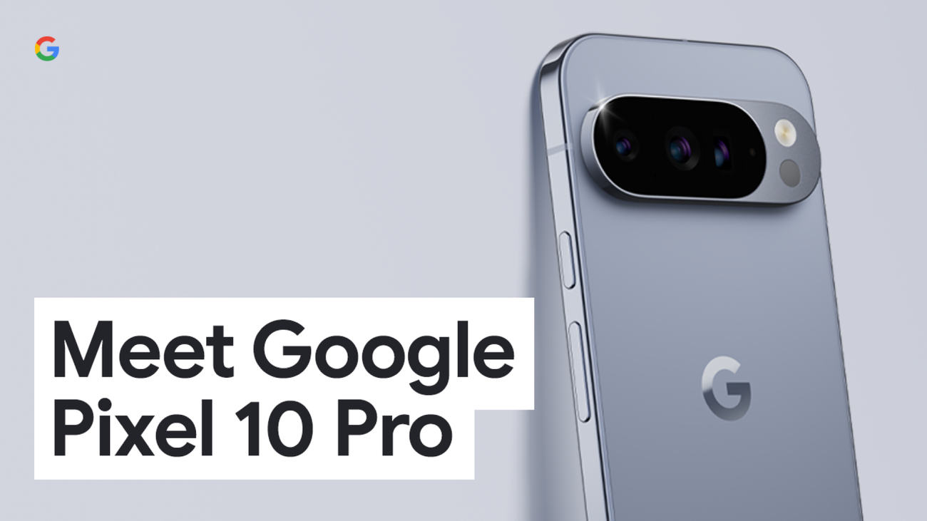 Google Pixel 10 Pro series official launch image