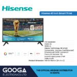Hisense 43A4QKEN 43-inch Smart Frameless FHD TV
