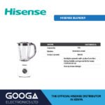 Hisense 1.5L 2-in-1 blender and grinder 500W
