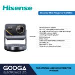 Hisense C2 Ultra Real Madrid 4K TriChroma projector