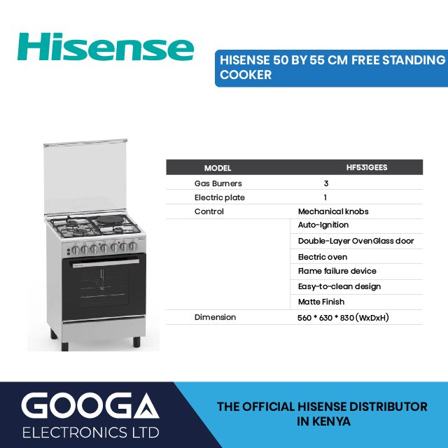 Hisense Freestanding Cooker Hisense freestanding cooker supplier-series product image