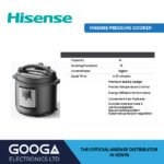 Hisense 6-litre 1000W pressure cooker