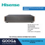 Hisense PT1 4K Laser Cinema projector 80 to 150 inch