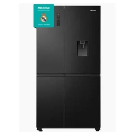 Hisense REF668DR 549L black refrigerator with water dispenser