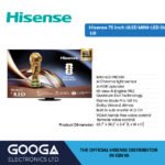 Hisense U8Q ULED Mini-LED 165Hz Smart TV