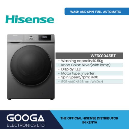 Hisense WF3Q1043BT 10.5kg front-load washing machine
