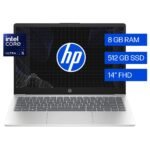 HP 14 Core Ultra 5 8GB RAM 512GB SSD laptop