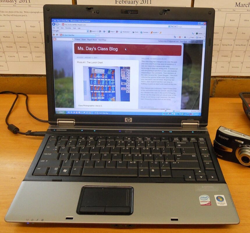 HP 6530b laptop model reference photo, not the exact used HP Compaq 6530b unit for sale