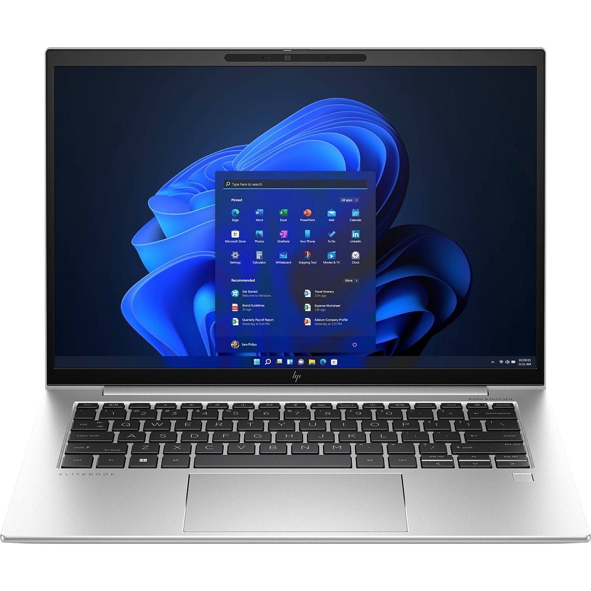 HP EliteBook 845 G10 14-inch silver Ryzen laptop model-family photograph HP EliteBook 845 G10 14-inch silver Ryzen laptop model-family photograph