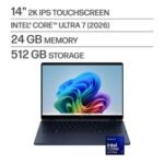 HP OmniBook X Flip 14-kp0023dx Core Ultra 7 355 24GB RAM 512GB SSD Atmospheric Blue Kenya