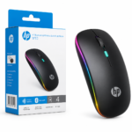 HP W10 rechargeable Bluetooth and 2.4GHz wireless dual mode RGB mouse in Kenya
