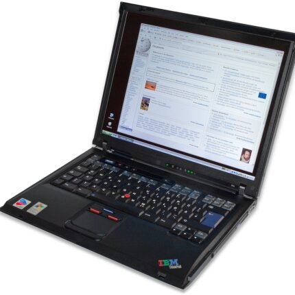 IBM ThinkPad R51 laptop reference photograph, not the exact used unit